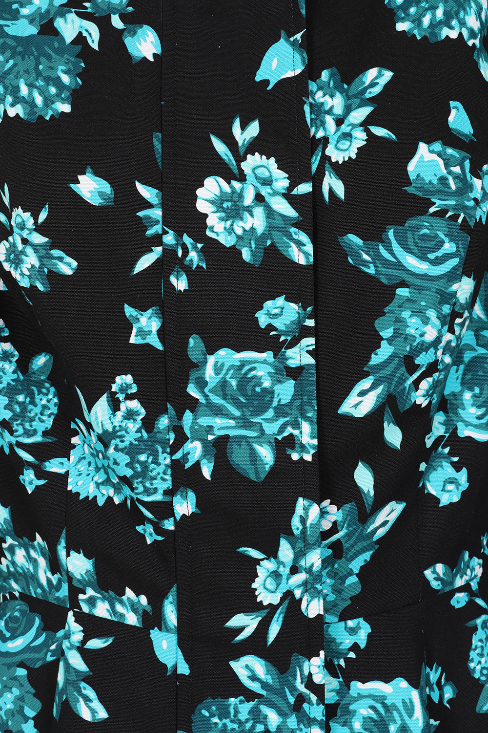 Keira Floral Swing Coat in Extended Sizing